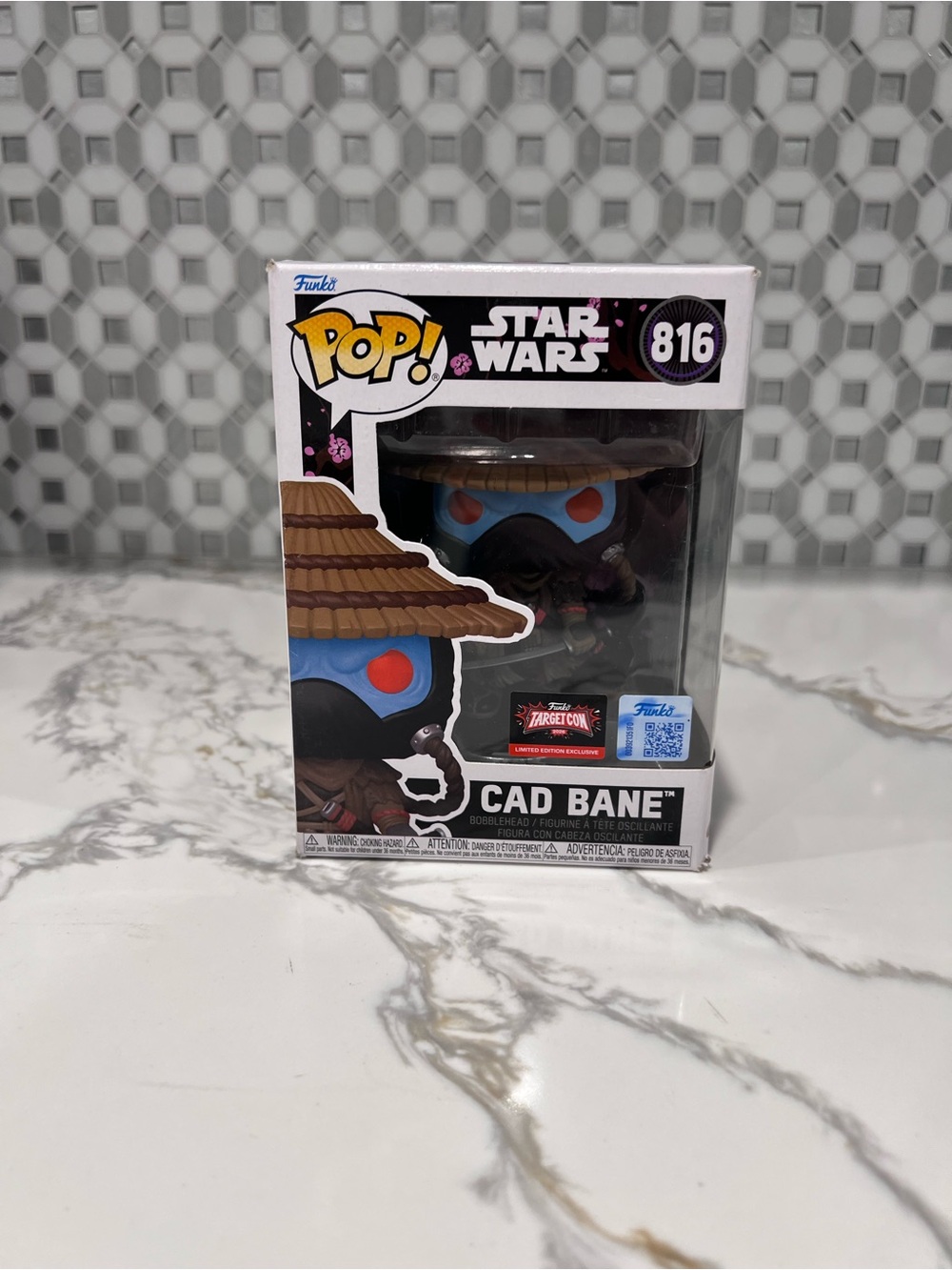 FUNKO POP! Star Wars CAD BANE with TODO 360 # 476 2021 Fall Convention Exclusive
